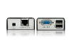 Aten ce100 extender verlenging vga usb a 2 0 via netwerkkabel rj45 100 m