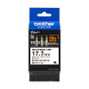 Brother hse 241 labeltape krimpkous tapekleur wit tekstkleur zwart 17 7 mm 1 5 m
