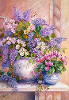 Castorland legpuzzel lilac flowers 1500 stukjes