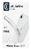 Cellularline fine iphone backcover geschikt voor model gsms apple iphone 7 transparant