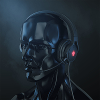 Cherry ja 2200 2 on ear headset gamen kabel 7 1 surround zwart microfoon uitschakelbaar mute volumeregeling vouwbaar