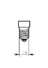 Classic ledluster fila 5w e14 827