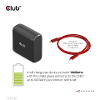 Club3d 4k chargingdock usb c usb c dockingstation geschikt voor merk dockingstation club 3d usb c power delivery