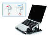 Conceptronic ergo laptop cooling stand cooling pad voor laptop