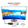 Displayport to dual link dvi i active adapter
