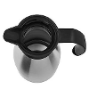 Emsa thermoskan soft grip 1 liter zwart