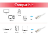 Equip 605515 rj45 netwerkkabel patchkabel cat 6 s ftp 7 50 m wit vergulde steekcontacten 1 stuk s