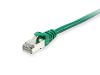 Equip 605547 rj45 netwerkkabel patchkabel cat 6 s ftp 0 50 m groen vergulde steekcontacten 1 stuk s