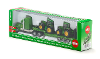 Farmer dieplader met john deere tractoren