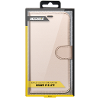 Gouden wallet tpu booklet voor de huawei p10 lite