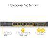 Gs1920 24hp 24 port gbe smart managed switch