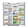 Haier hrf 628ds7 amerikaanse koelkast titanium