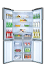 Haier htf 452dm7 amerikaanse koelkasten aluminium