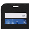 Hama slim pro booklet geschikt voor model gsms lg x power 3 zwart
