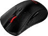 Hyperx pulsefire dart wireless gaming muis draadloos radiografisch kabelgebonden optisch zwart 6 toetsen 16000 dpi verlicht