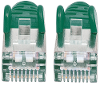 Intellinet 350594 rj45 netwerk aansluitkabel cat 6a s ftp 0 5 m groen afgeschermd enkel afscherming totaal halogeenvrij
