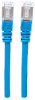 Intellinet 350815 rj45 netwerkkabel patchkabel cat 6a s ftp 30 00 m blauw folie afscherming afscherming gevlochten halogeenvrij 1 stuk s