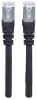 Intellinet 736022 rj45 netwerkkabel patchkabel cat 6 s ftp 30 00 m zwart vergulde steekcontacten 1 stuk s