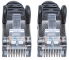 Intellinet 740937 rj45 netwerkkabel patchkabel cat 6a s ftp 5 00 m zwart folie afscherming afscherming gevlochten afgeschermd halogeenvrij 1 stuk s