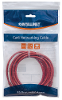 Intellinet rj45 netwerk aansluitkabel cat 6 u utp 5 m rood