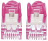 Intellinet rj45 netwerk aansluitkabel cat 6a s ftp 1 m roze