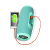 Jbl harman charge 3 bluetooth luidspreker handsfree functie watervast turquoise