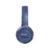 Jbl tune 510bt on ear koptelefoon bluetooth blauw headset vouwbaar indicator voor batterijstatus microfoon uitschakelbaar mute