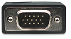 Kabel vga manhattan 1x vga stekker 1x vga bus 30 m zwart