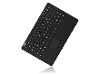 Keysonic ksk 5230 in us usb toetsenbord qwerty us engels windows zwart siliconemembraan waterdicht ipx7 gea ntegreerd touchpad muisknoppen