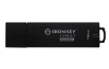 Kingston ironkeya d300 managed usb stick 16 gb usb 3 0 zwart ikd300m 16gb