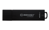 Kingston ironkeya d300 usb stick 128 gb usb 3 0 zwart ikd300 128gb