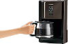 Koffiezetapparaat grundig km 7280 g kwartsgrijs capaciteit koppen 12 display glazen kan timerfunctie