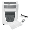 Leitz iq office pro p4 papierversnipperaar 15 vellen cross cut 4 x 40 mm p 4 30 l ook geschikt voor nietjes paperclips