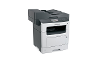 Lexmark mx510de multifunctionele laserprinter a4 printen kopia ren scannen adf duplex lan