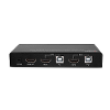 Lindy 2 port kvm switch hdmi 4k60 usb 2 0 audio kvm switch 2 poorten hdmi 4096 x 2160 pixel