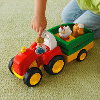 Little people duw rij tractor