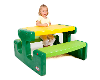 Little tikes picknicktafel evergreen groot