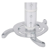 Manhattan 424820 beamer plafondbeugel kantelbaar draaibaar afstand vloer plafond max 106 cm zilver