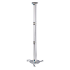 Manhattan 424820 beamer plafondbeugel kantelbaar draaibaar afstand vloer plafond max 106 cm zilver