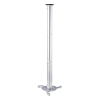 Manhattan 424820 beamer plafondbeugel kantelbaar draaibaar afstand vloer plafond max 106 cm zilver