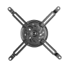 Manhattan beamer plafondbeugel kantelbaar en zwenkbaar afstand vloer plafond max 15 cm zwart