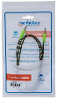 Manhattan jackplug audio kabel 1x jackplug male 3 5 mm 1x jackplug male 3 5 mm 1 m zwart groen vergulde steekcontacten stoffen mantel