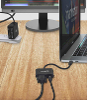 Manhattan usb 2 0 adapter 1x usb c stekker 1x usb c bus power delivery vga bus 153430 20 cm stekker past op beide manieren met laadbus