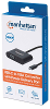 Manhattan usb 2 0 adapter 1x usb c stekker 1x usb c bus power delivery vga bus 153430 20 cm stekker past op beide manieren met laadbus