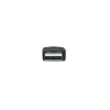 Manhattan usb kabel usb 2 0 usb a stekker usb b stekker 1 80 m zwart vergulde steekcontacten ul gecertificeerd 333368 cg