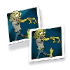 Memo zombie bordspel