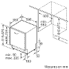 Neff inbouw vaatwasser 60cm s51e50x9eu