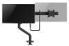 Neomounts ds75s 950bl2 monitor tafelbeugel 2 voudig 43 2 cm 17 68 6 cm 27 zwart kantelbaar roteerbaar zwenkbaar in hoogte verstelbaar