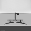 Neomounts ds75s 950bl2 monitor tafelbeugel 2 voudig 43 2 cm 17 68 6 cm 27 zwart kantelbaar roteerbaar zwenkbaar in hoogte verstelbaar