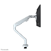 Neomounts fpma d750silver2 monitor tafelbeugel 1 voudig 25 4 cm 10 81 3 cm 32 zilver kantelbaar en zwenkbaar in hoogte verstelbaar roteerbaar